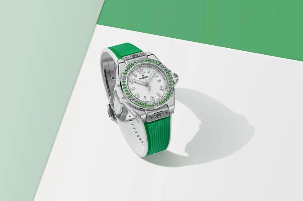 Big Bang One Click Joyful Steel Apple Green Ref. 485.SG.2210.RX.1222 - Image 2