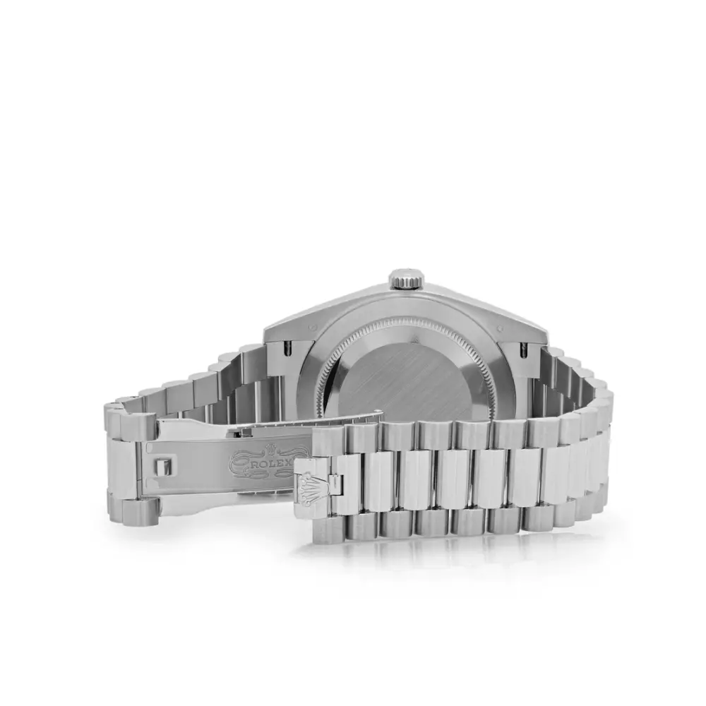 Rolex Day-Date 40 228236 Platinum Pavé Diamond Dial - Image 6